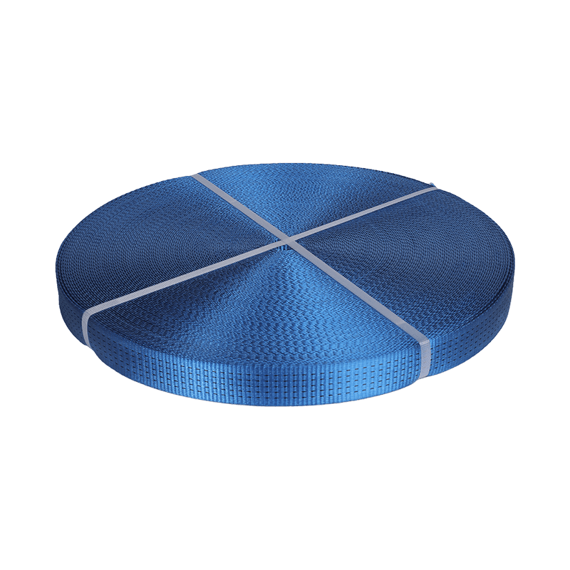 Ribbon material for royal blue hoisting webbing sling